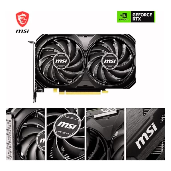 Placa de Vídeo MSI NVIDIA GeForce RTX 4060 Ti 8GB GDDR6 - Image 3